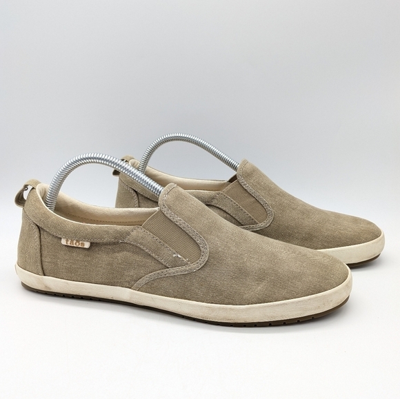 Taos Dandy tan slip on shoe 11 - Picture 1 of 9